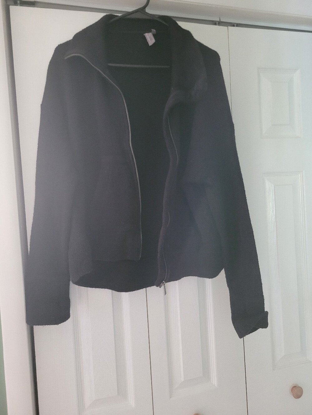 Sweaty Betty Black Women's Zip-Front Jacket